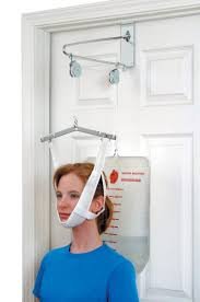 Over-the-door cervical traction set HCPCS E0840